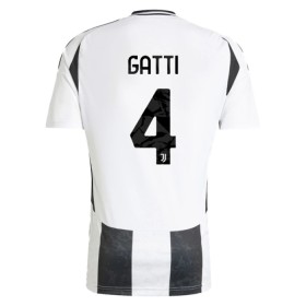 Günstige Fußballtrikots Juventus Gatti 4 Heimtrikot 2024-25 Kurzarm